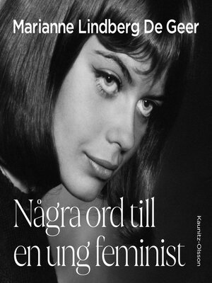 cover image of Några ord till en ung feminist